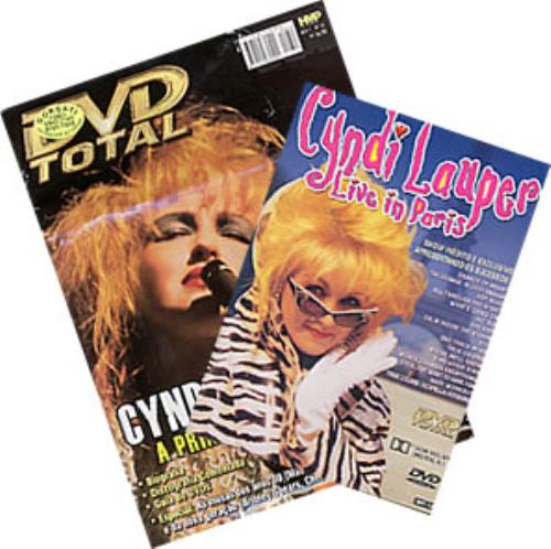 Cyndi Lauper Live In Paris DVD Brazilian LAUDDLI232111