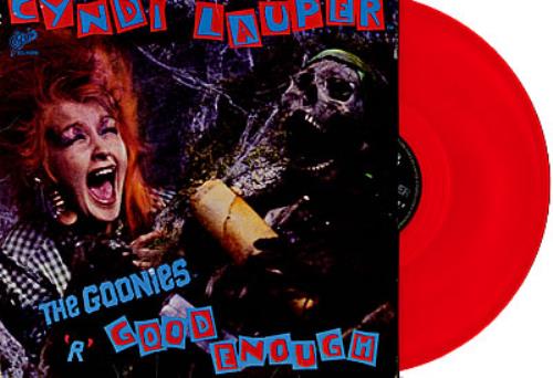Cyndi Lauper Los Fantasmas Locos - Red Vinyl 12" vinyl single (12 inch record / Maxi-single) Mexican LAU12LO137205