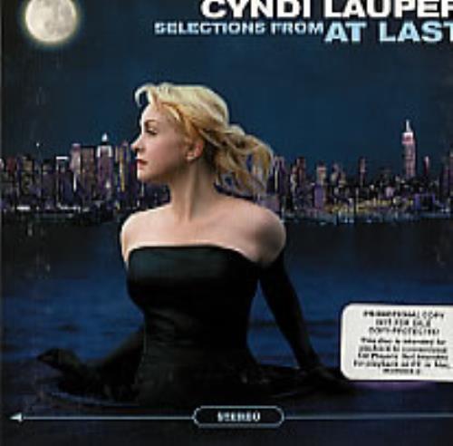 Cyndi Lauper Selections From At Last CD single (CD5 / 5") US LAUC5SE283745