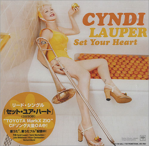 Cyndi Lauper Set Your Heart CD single (CD5 / 5") Japanese LAUC5SE433420