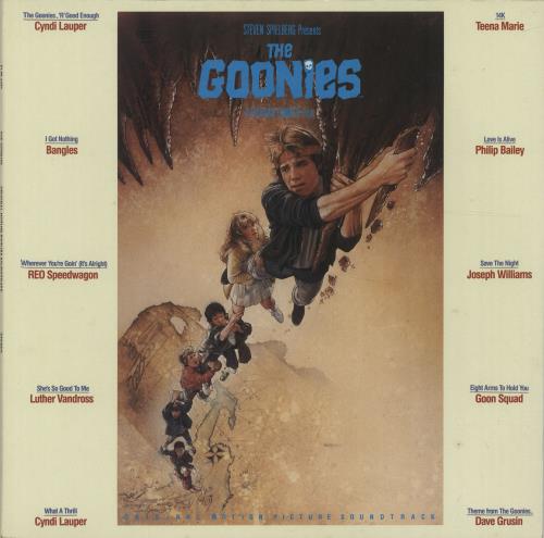 Cyndi Lauper The Goonies vinyl LP album (LP record) Australian LAULPTH676724