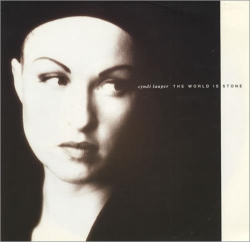 Cyndi Lauper The World Is Stone 7" vinyl single (7 inch record / 45) Spanish LAU07TH40501