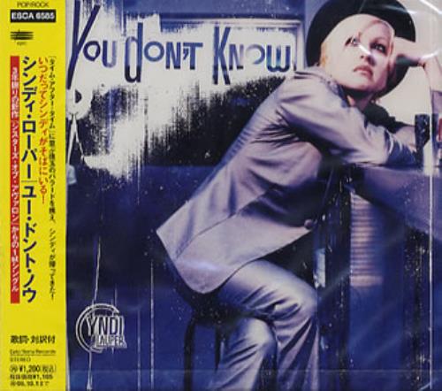 Cyndi Lauper You Don't Know CD single (CD5 / 5") Japanese LAUC5YO71160