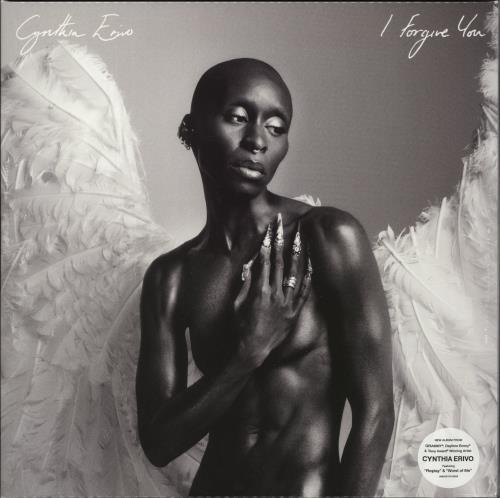 Cynthia Erivo I Forgive You - White & Grey Marble Vinyl / Alternate Cover - Sealed + Autographed Print 2-LP vinyl record set (Double LP Album) UK 8-22LIF873327