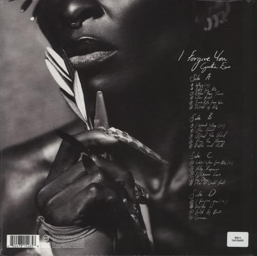 Cynthia Erivo I Forgive You - White & Grey Marble Vinyl / Alternate Cover - Sealed + Autographed Print 2-LP vinyl record set (Double LP Album) UK 8-22LIF873327