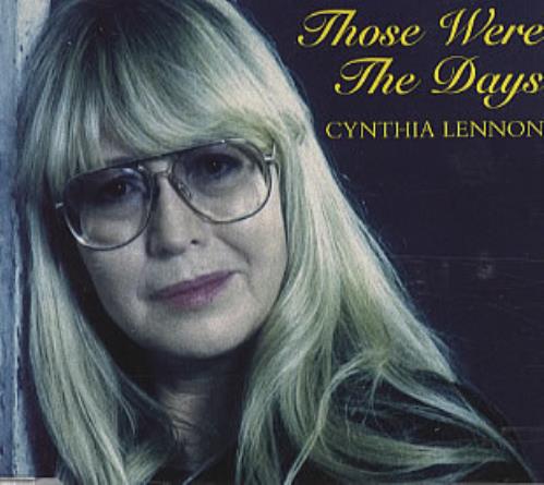 Cynthia Lennon Those Were The Days UK CD single (CD5 / 5