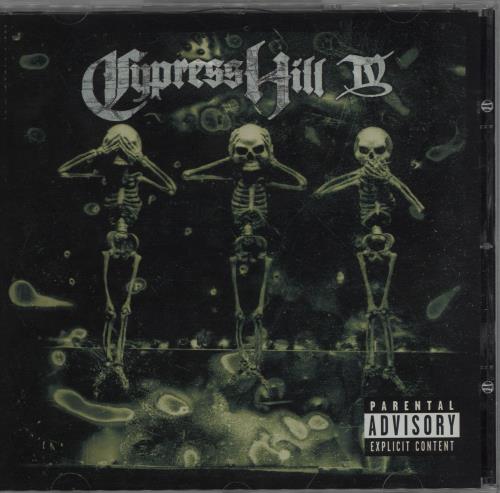 Cypress Hill IV CD album (CDLP) UK CYPCDIV663498