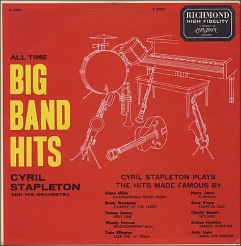 Cyril Stapleton All Time Big Band Hits vinyl LP album (LP record) US CS6LPAL378810
