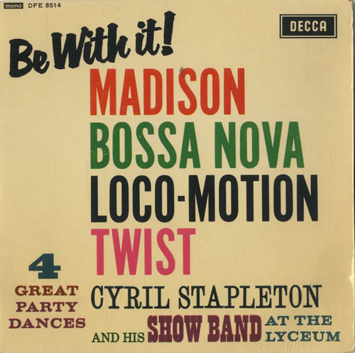 Cyril Stapleton Be With It! 7" vinyl single (7 inch record / 45) UK CS607BE567757
