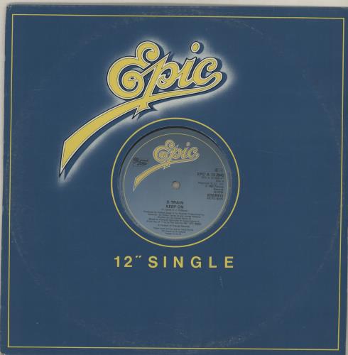 D-Train Keep On 12" vinyl single (12 inch record / Maxi-single) UK DTA12KE607073