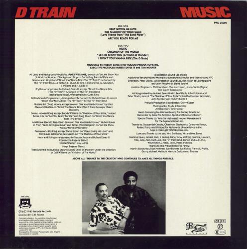 D-Train Music - hype stickered p/s vinyl LP album (LP record) UK DTALPMU796606