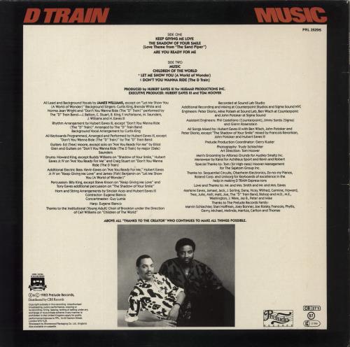 D-Train Music vinyl LP album (LP record) UK DTALPMU665212
