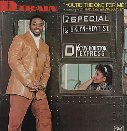 D-Train You're The One For Me vinyl LP album (LP record) UK DTALPYO316934