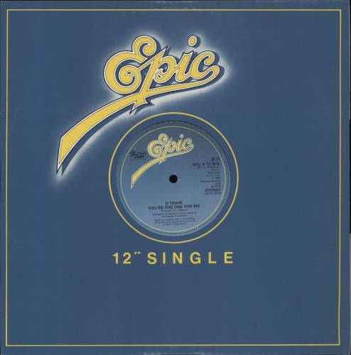 D-Train You're The One For Me 12" vinyl single (12 inch record / Maxi-single) UK DTA12YO392975