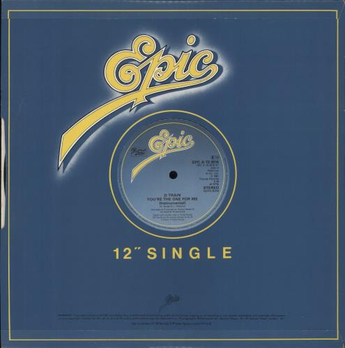 D-Train You're The One For Me 12" vinyl single (12 inch record / Maxi-single) UK DTA12YO392975