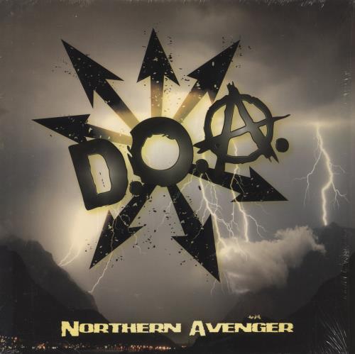 D.O.A. Northern Avenger vinyl LP album (LP record) US D-ALPNO860073