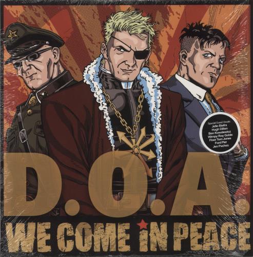 D.O.A. We Come In Peace vinyl LP album (LP record) Canadian D-ALPWE866367
