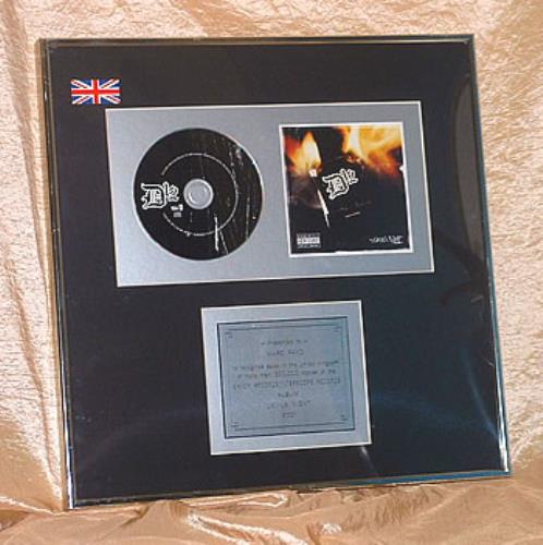 D12 Devil's Night featuring Eminem in-house award disc UK D12AIDE203573