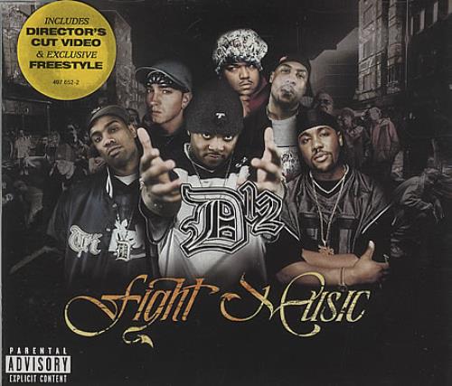 D12 Fight Music CD single (CD5 / 5") UK D12C5FI230796
