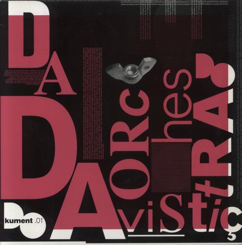 Dadavistic Orchestra Dokument .01 - 180g - Red Vinyl 12" vinyl single (12 inch record / Maxi-single) UK 4AG12DO851531