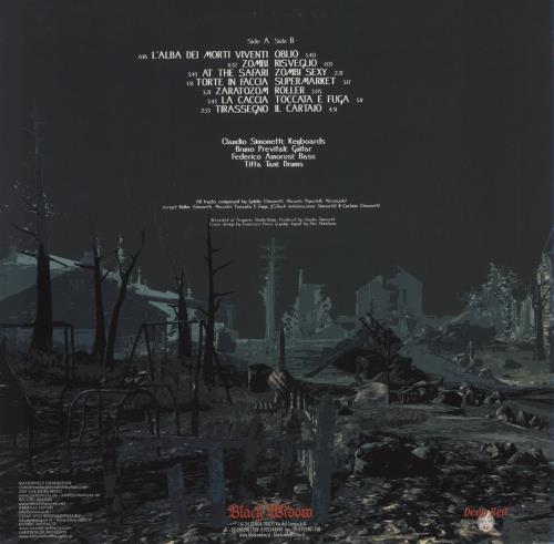 Daemonia Zombi / Dawn Of The Dead vinyl LP album (LP record) Italian 7GMLPZO858379