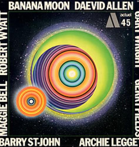Daevid Allen Banana Moon vinyl LP album (LP record) French D.ALPBA226191