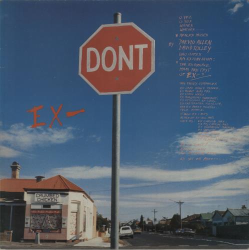 Daevid Allen Stop/ Don't vinyl LP album (LP record) UK D.ALPST688591