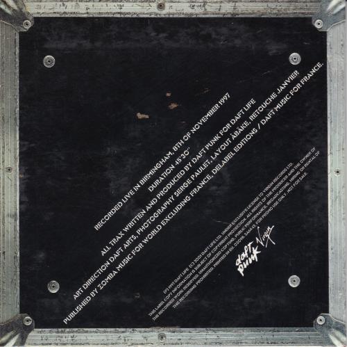 Daft Punk Alive 1997 CD album (CDLP) French DFPCDAL198279