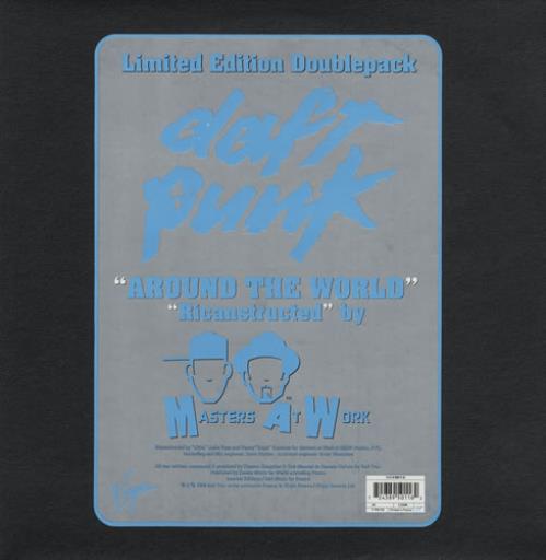 Daft Punk Around The World - MAW Mixes 12" vinyl single (12 inch record / Maxi-single) UK DFP12AR429897