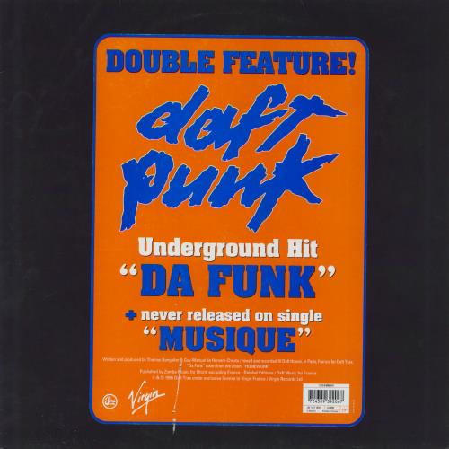 Daft Punk Da Funk 12" vinyl single (12 inch record / Maxi-single) UK DFP12DA680290