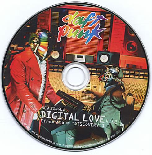 Daft Punk Digital Love CD single (CD5 / 5") Japanese DFPC5DI202313