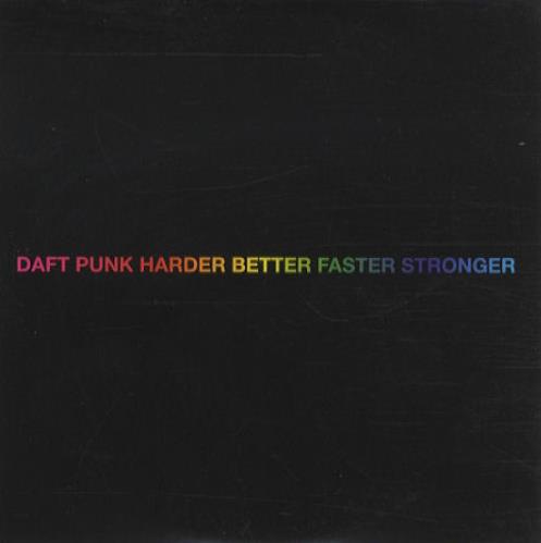 Daft Punk Harder Better Faster Stronger CD single (CD5 / 5") French DFPC5HA200375