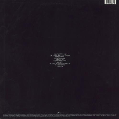 Daft Punk Human After All 2-LP vinyl record set (Double LP Album) UK DFP2LHU779168