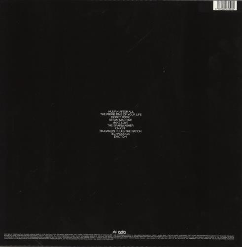 Daft Punk Human After All 2-LP vinyl record set (Double LP Album) UK DFP2LHU855484