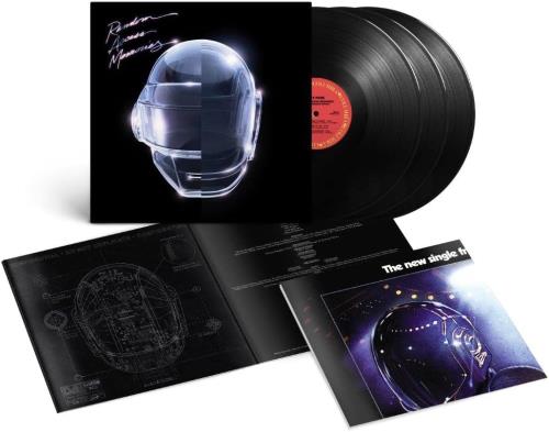 Daft Punk Random Access Memories - 10th Anniversary Edition - 180 Gram Black Vinyl - Sealed 3-LP vinyl record set (Triple LP Album) UK DFP3LRA870766