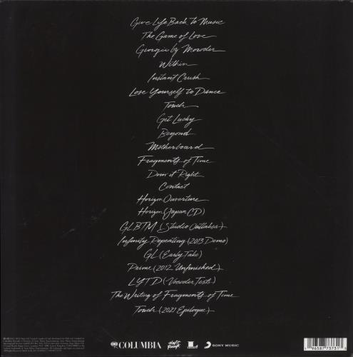 Daft Punk Random Access Memories - 10th Anniversary Edition 3-LP vinyl record set (Triple LP Album) UK DFP3LRA859626