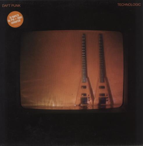 Daft Punk Technologic + Hype-sticker 12" vinyl single (12 inch record / Maxi-single) UK DFP12TE328483