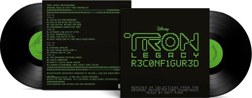 Daft Punk TRON: Legacy Reconfigured - Sealed 2-LP vinyl record set (Double LP Album) UK DFP2LTR791089
