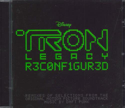 Daft Punk TRON: Legacy Reconfigured CD album (CDLP) UK DFPCDTR789367