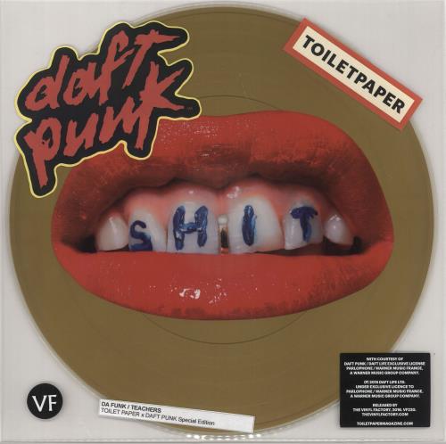 Daft Punk Da Funk / Teachers 12" vinyl picture disc 12inch picture disc record UK DFP2PDA722207