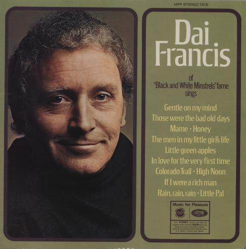 Dai Francis Dai Francis vinyl LP album (LP record) UK 1C0LPDA758869