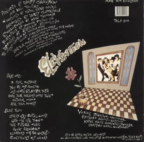 Daisy Chainsaw Eleventeen vinyl LP album (LP record) UK DAILPEL742192