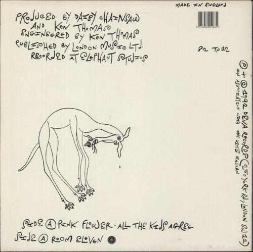 Daisy Chainsaw Pink Flower 12" vinyl single (12 inch record / Maxi-single) UK DAI12PI239042
