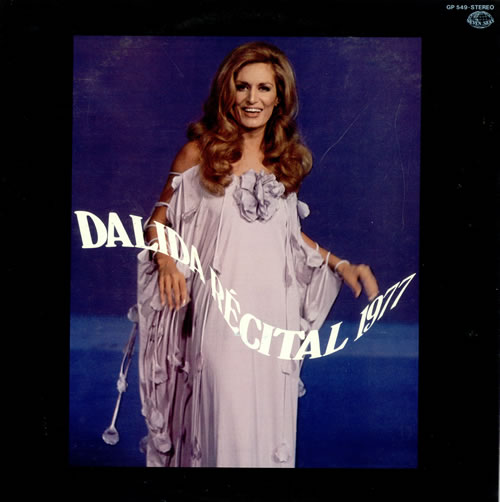 Dalida Rcital 1977 vinyl LP album (LP record) Japanese DLDLPRC487904