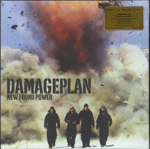 Damageplan New Found Power - Red and Gold Vinyl 2-LP vinyl record set (Double LP Album) UK DMP2LNE829065