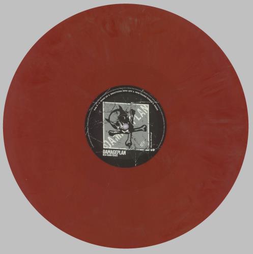 Damageplan New Found Power - Red and Gold Vinyl 2-LP vinyl record set (Double LP Album) UK DMP2LNE829065