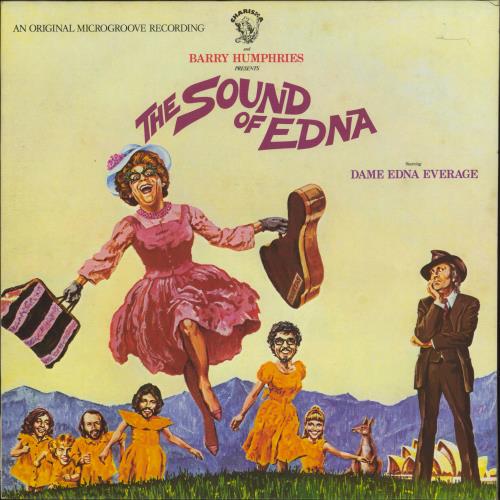 Dame Edna Everage The Sound Of Edna - EX vinyl LP album (LP record) UK EDNLPTH721169