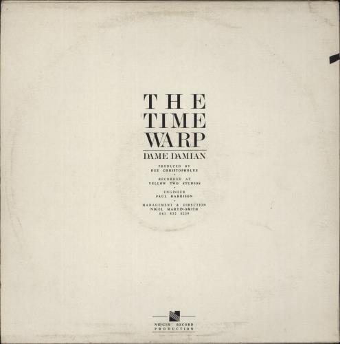 Damian The Time Warp 12" vinyl single (12 inch record / Maxi-single) UK DMN12TH890263