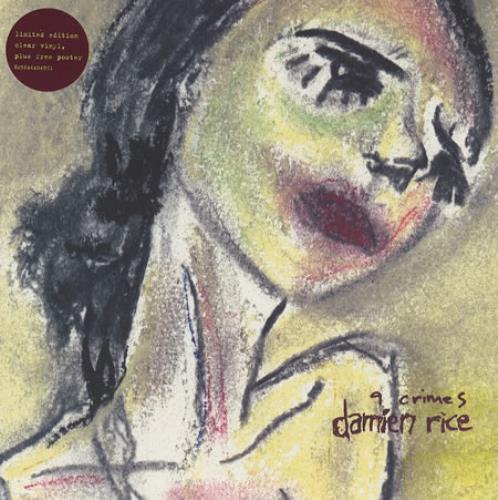 Damien Rice 9 Crimes - Clear Vinyl + Poster 7" vinyl single (7 inch record / 45) UK DA007CR381432