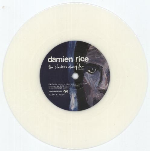 Damien Rice The Blowers Daughter - White Vinyl - EX 7" vinyl single (7 inch record / 45) UK DA007TH878948
